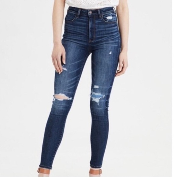 American Eagle Outfitters Denim - American Eagle Outfitters Jeans Super Stretch Highest Rise Jegging Size 8 Short